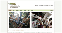 Desktop Screenshot of plein-air-academy.com